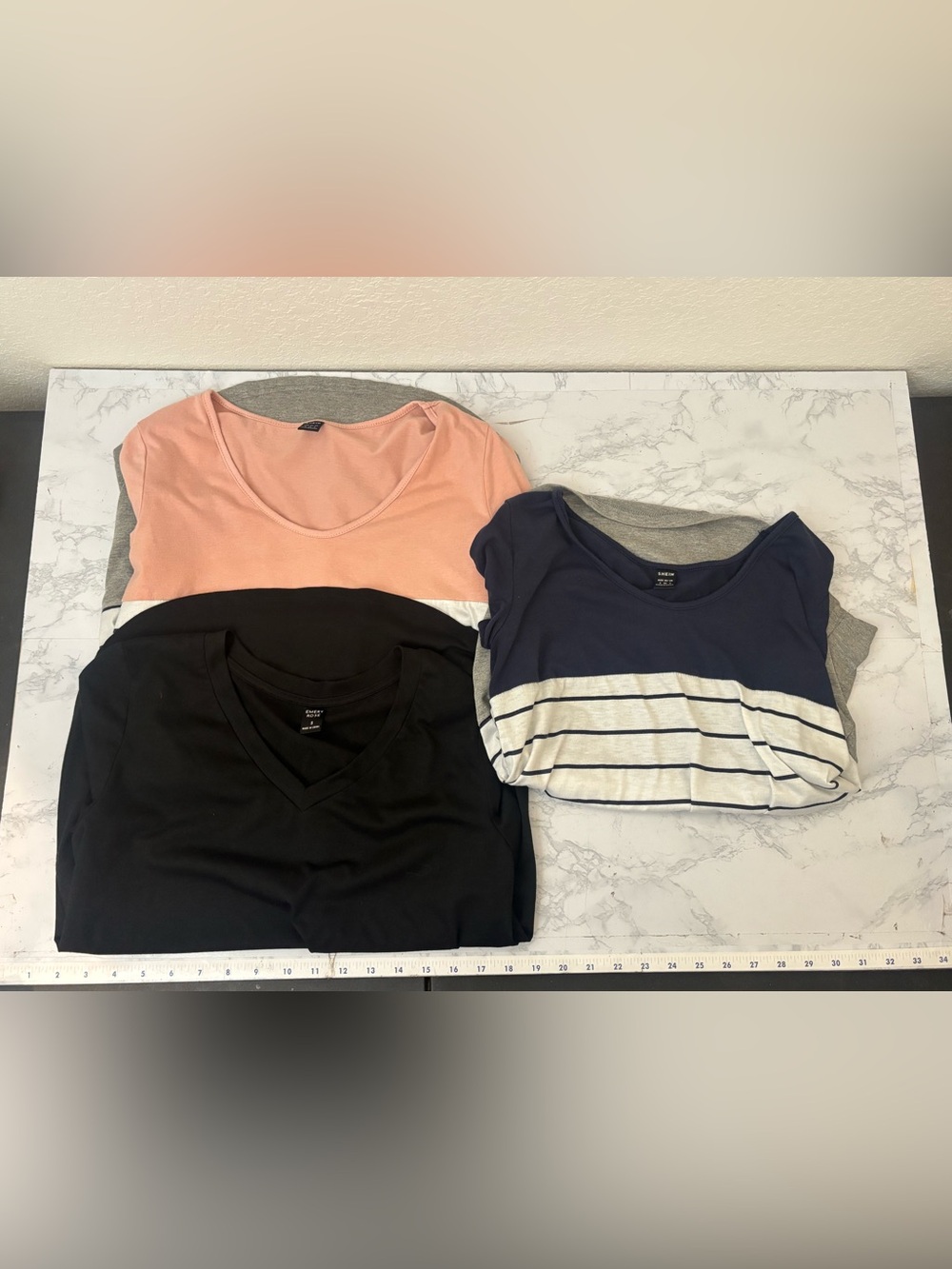 Shein Sleeveless Tops Womens S Lot Of 3 Pullover Shirts Striped Pullover